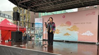 Celebrating CNY and Welcoming the God of Wealth in Antwerp, Belgium, photo 4 of 6